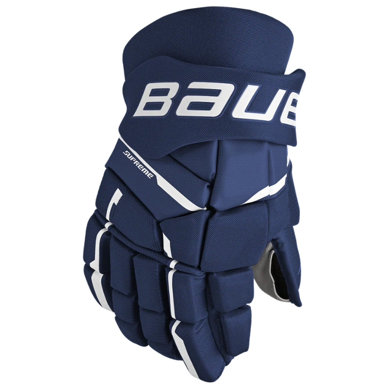 Bauer Hockey Protective Gear Bauer Supreme M3 Hockey Gloves Senior 2023 Navy