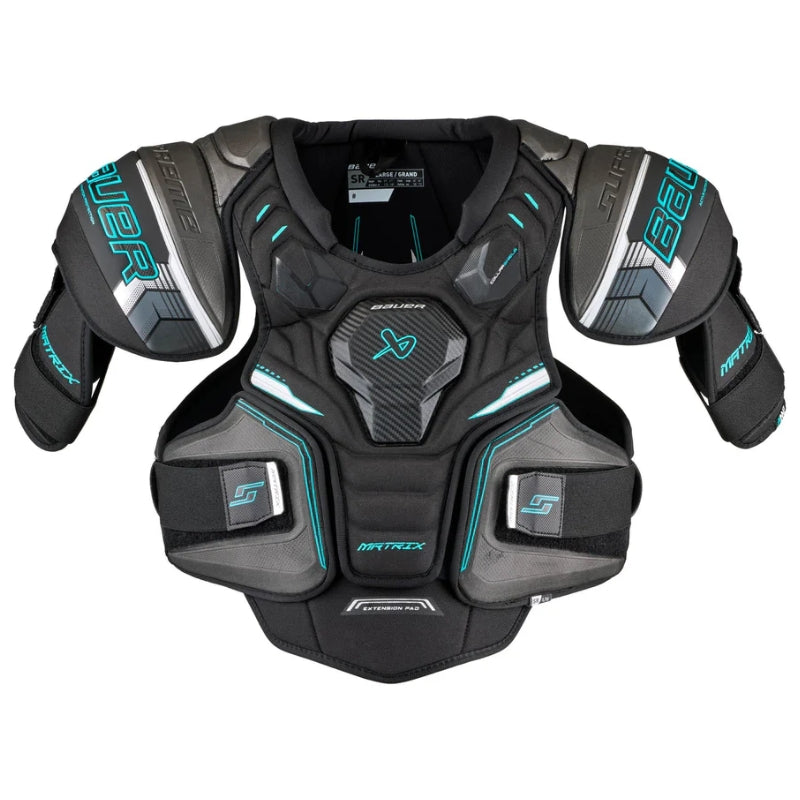 Bauer Hockey Protective Gear Bauer Supreme Matrix Hockey Shoulder Pads Intermediate 2026
