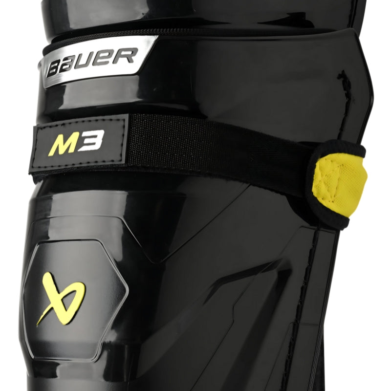 Bauer Hockey Shin Guards Bauer Supreme M3 Senior Hockey Shin Guards 16 inch