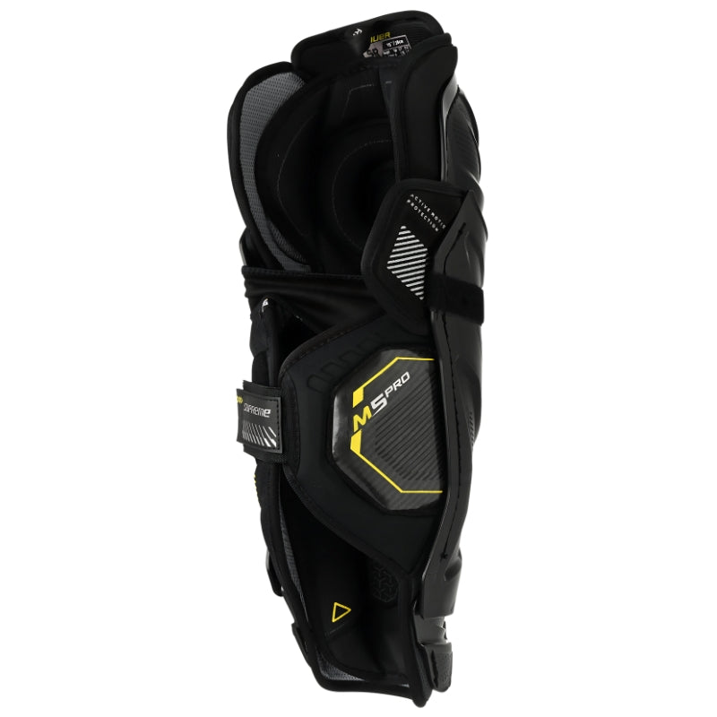 Bauer Hockey Shin Guards Bauer Supreme M5 Pro Junior Hockey Shin Guards 11 inch