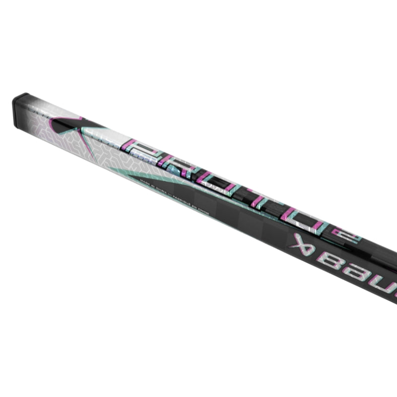 Bauer Hockey Sticks Bauer Proto 2 Black Grip Hockey Stick Junior Flex 30 40 50