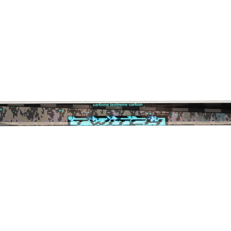Bauer Hockey Sticks Bauer Twitch Grip (2024) Senior Black/Gray/Blue side horizontal close-up showing &