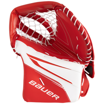 Bauer Ice Hockey Goalie Catchers Bauer Vapor X5 Pro MTO (2023) Intermediate Red/White palm