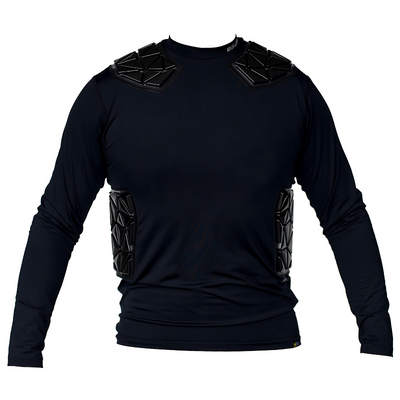 Bauer Padded Goalie Long Sleeve Shirts Bauer Elite (2020) Senior Black front