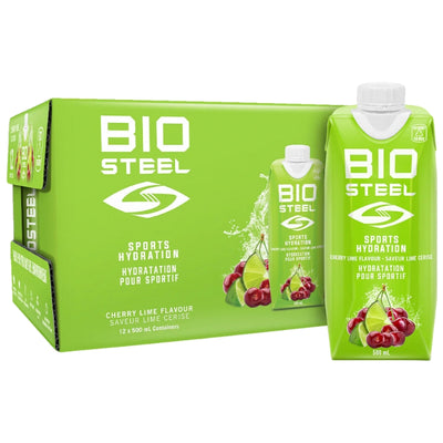 BioSteel Sports Beverages BioSteel Ready to Drink Sports Drink 500ml Tetra Pak Cherry Lime