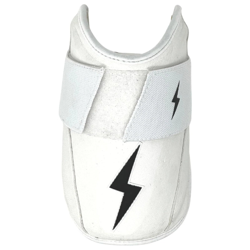Bruce Bolt Baseball Equipment Bruce Bolt Original Series 6 inch Baseball Elbow Guard Youth White