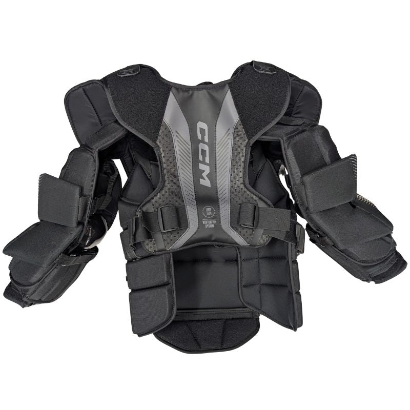 CCM Goalie Chest Protectors CCM EFLEX Extreme Flex 7.9 Source Exclusive (2025) Senior Black back