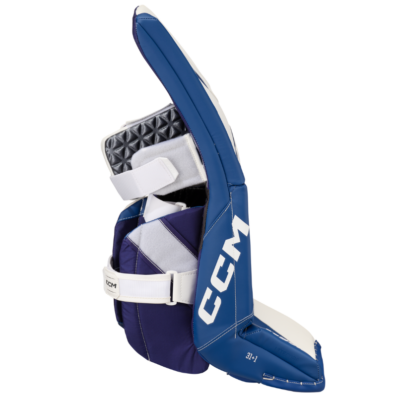 CCM Goalie Leg Pads CCM Axis 2.5 Source Exclusive (2022) Junior Toronto side facing right
