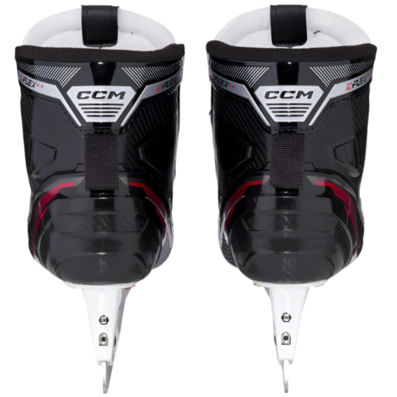 CCM Goalie Skates CCM EFlex 6.5 (2023) Youth Black back of both