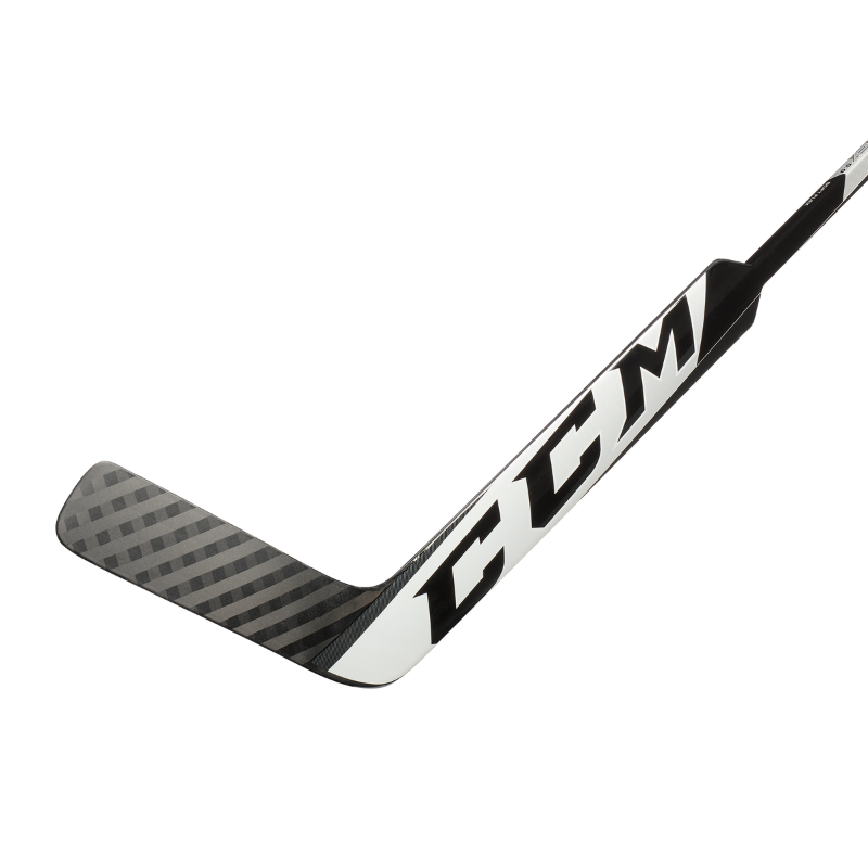 CCM Goalie Sticks CCM Extreme Flex E5.9 Regular (2022) Junior HSE59P:JR White/Black Left 21 23-inch Blade Pattern P1