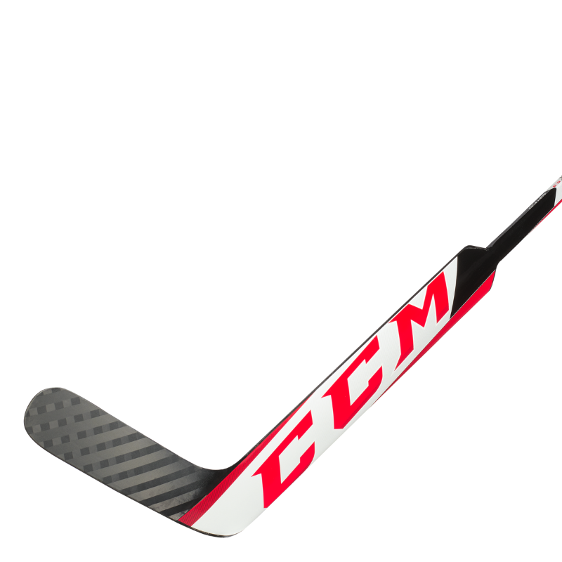 CCM Goalie Sticks CCM Extreme Flex E5.9 Regular (2022) Junior HSE59P:JR White/Red Left 21 23-inch Blade Pattern P1