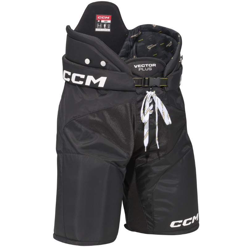 CCM Hockey Pants CCM Tacks Vector Plus Source Exclusive (2022) Senior Black front side facing right