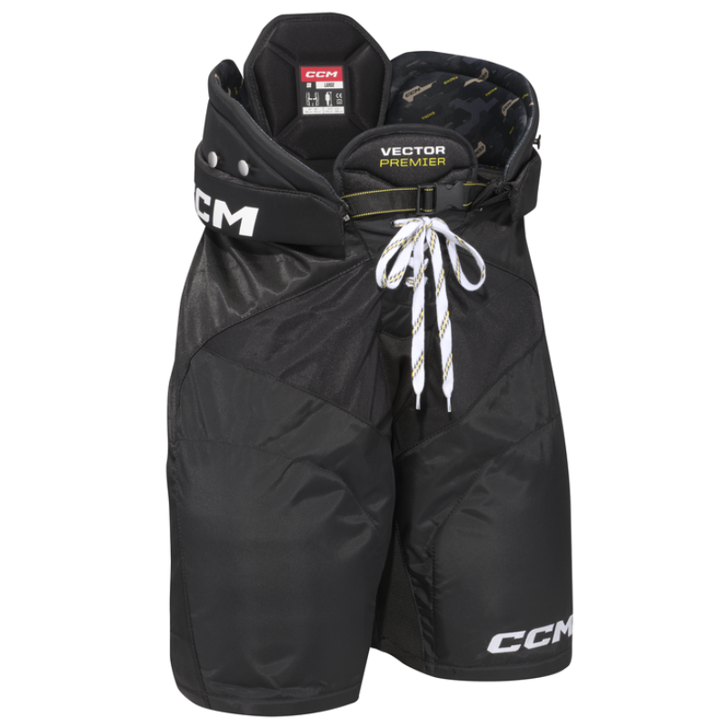 CCM Hockey Pants CCM Tacks Vector Premier Source Exclusive (2022) Senior Black front side facing right