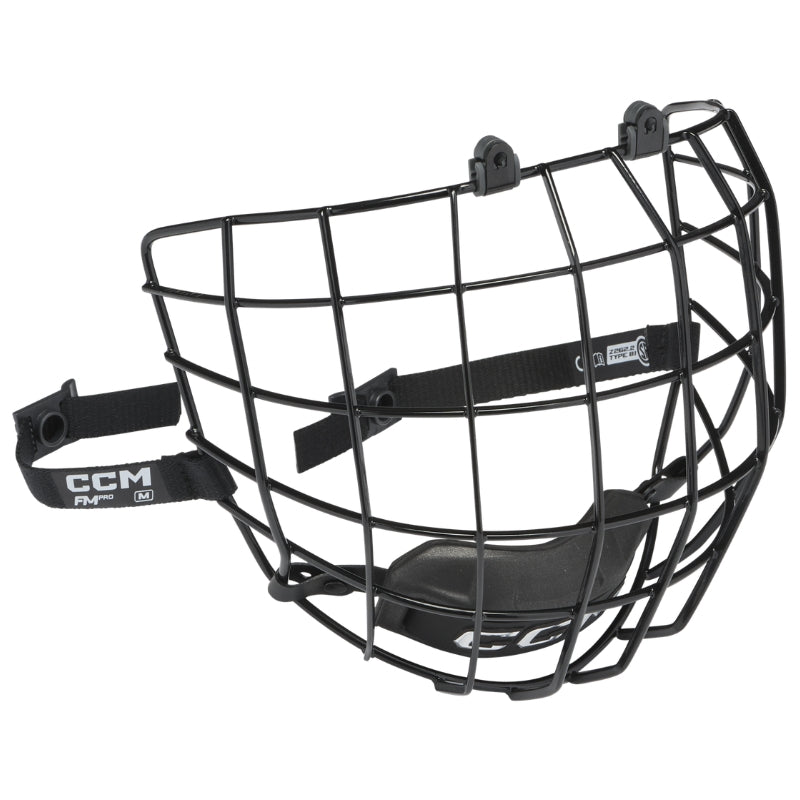 CCM Hockey Protective Gear CCM Pro Hockey Facemask 2026 Black
