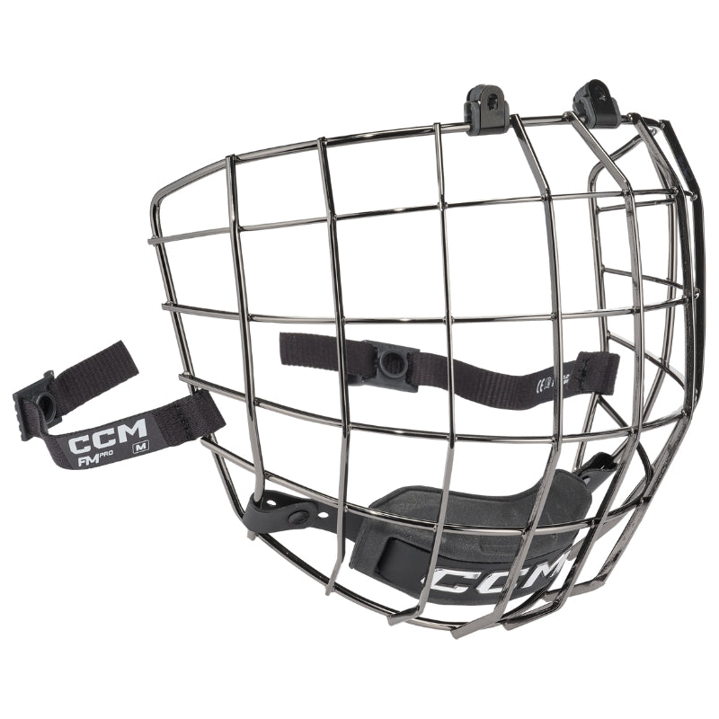 CCM Hockey Protective Gear CCM Pro Hockey Facemask 2026 Stainless Steel