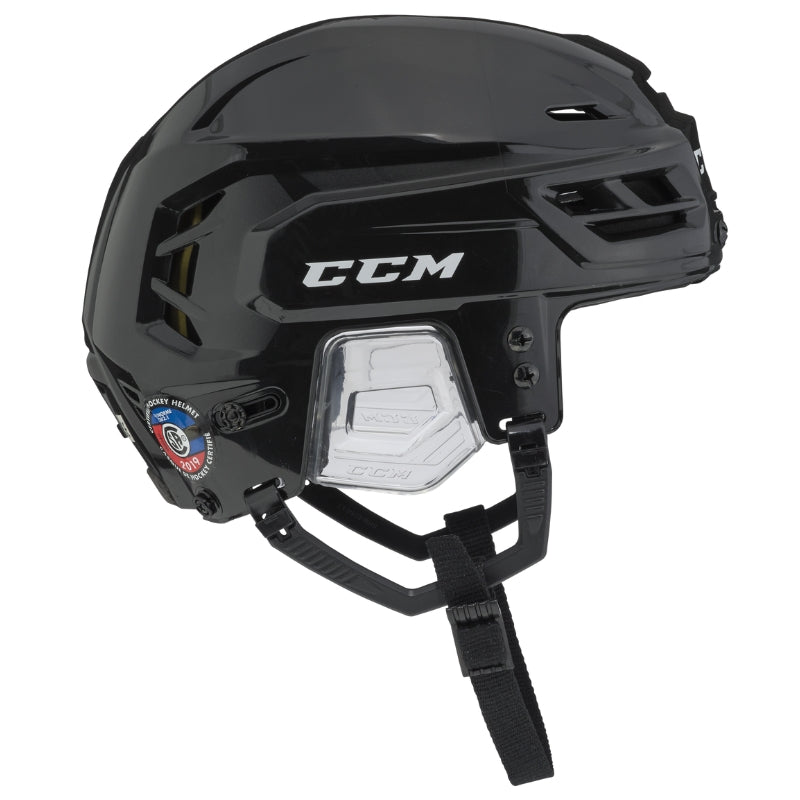 CCM Hockey Protective Gear CCM Tacks 310 Hockey Helmet Senior Black Side