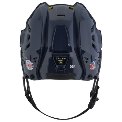 CCM Hockey Protective Gear CCM Tacks 310 Hockey Helmet Senior Navy Back