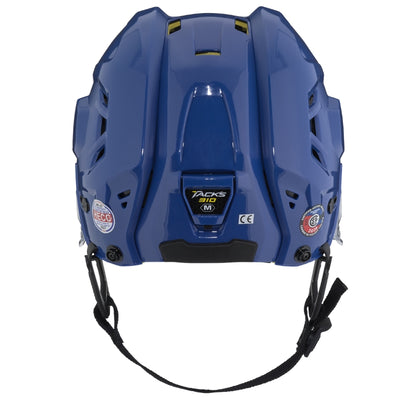 CCM Hockey Protective Gear CCM Tacks 310 Hockey Helmet Senior Royal Back
