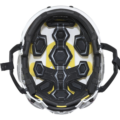 CCM Hockey Protective Gear CCM Tacks 310 Hockey Helmet Senior White Inside