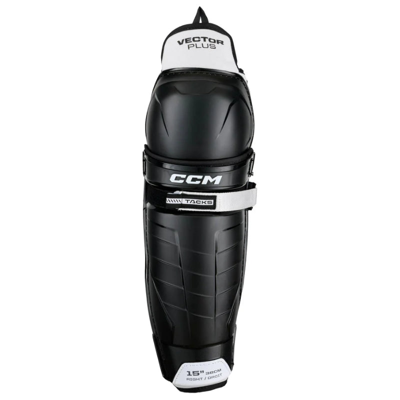 CCM Hockey Protective Gear CCM Tacks Vector Plus Hockey Shin Guards Senior 2026