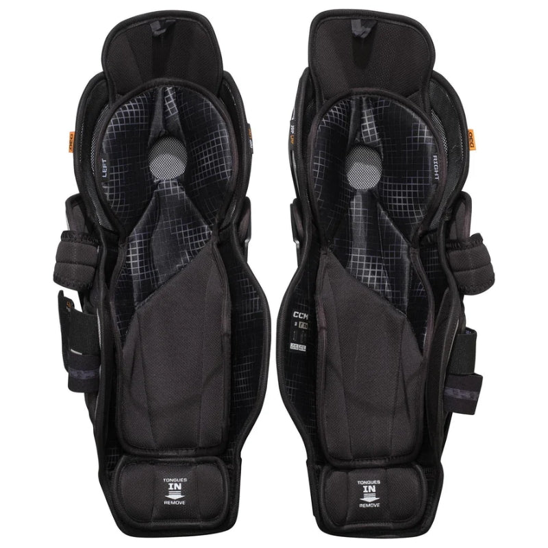 CCM Hockey Protective Gear CCM Tacks XR Hockey Shin Guards Senior 2026 Size 14 15 16 17