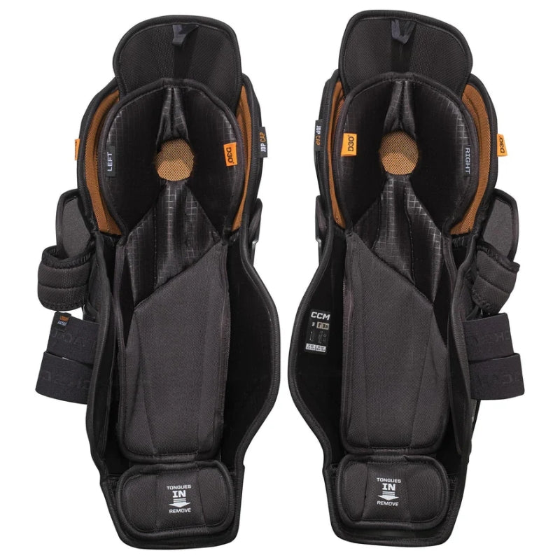 CCM Hockey Protective Gear CCM Tacks XR Pro Hockey Shin Guards Junior 2026 Size 12 13