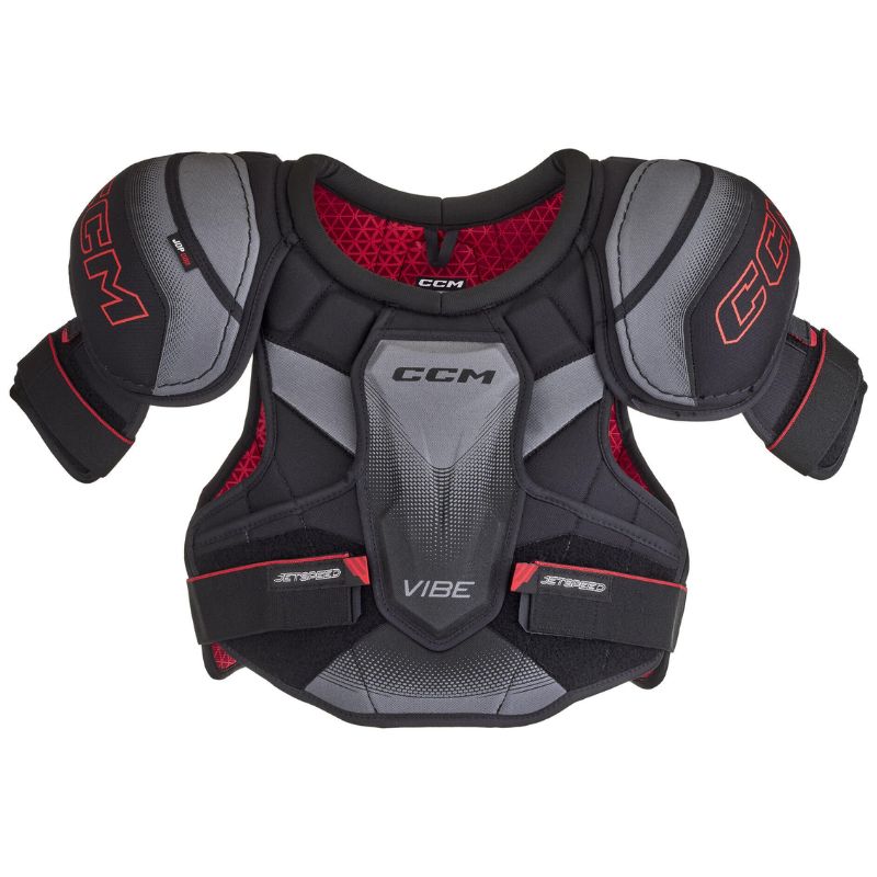 CCM Hockey Shoulder Pads CCM Jetspeed Vibe Source Exclusive (2025) Senior Black front