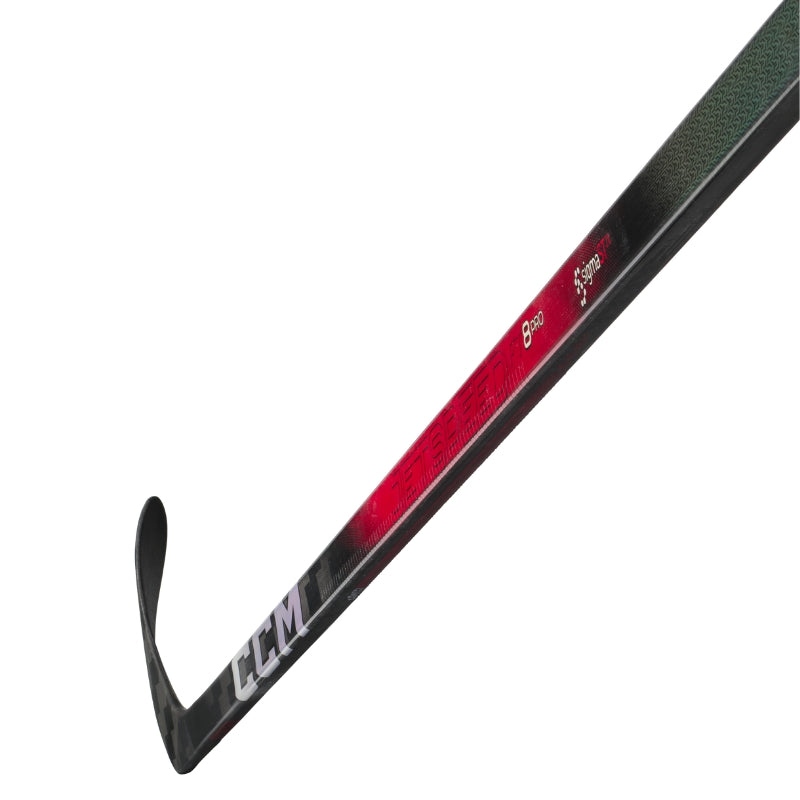 CCM Hockey Sticks CCM JetSpeed FT8 PRO Red Hockey Stick Intermediate 2025 HSFT8PCR-IN