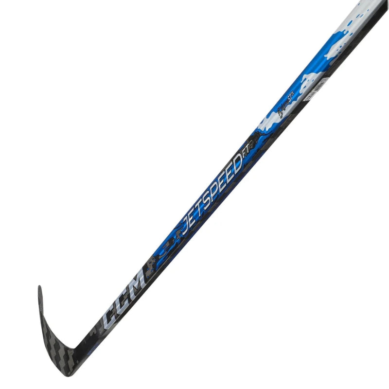 CCM Hockey Sticks CCM JetSpeed FT9 Pro Blue Hockey Stick Intermediate 2026 Flex 55 65