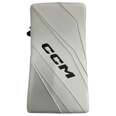 CCM Ice Hockey Goalie Blockers CCM EFLEX 6 Demo (2023) Senior White board side