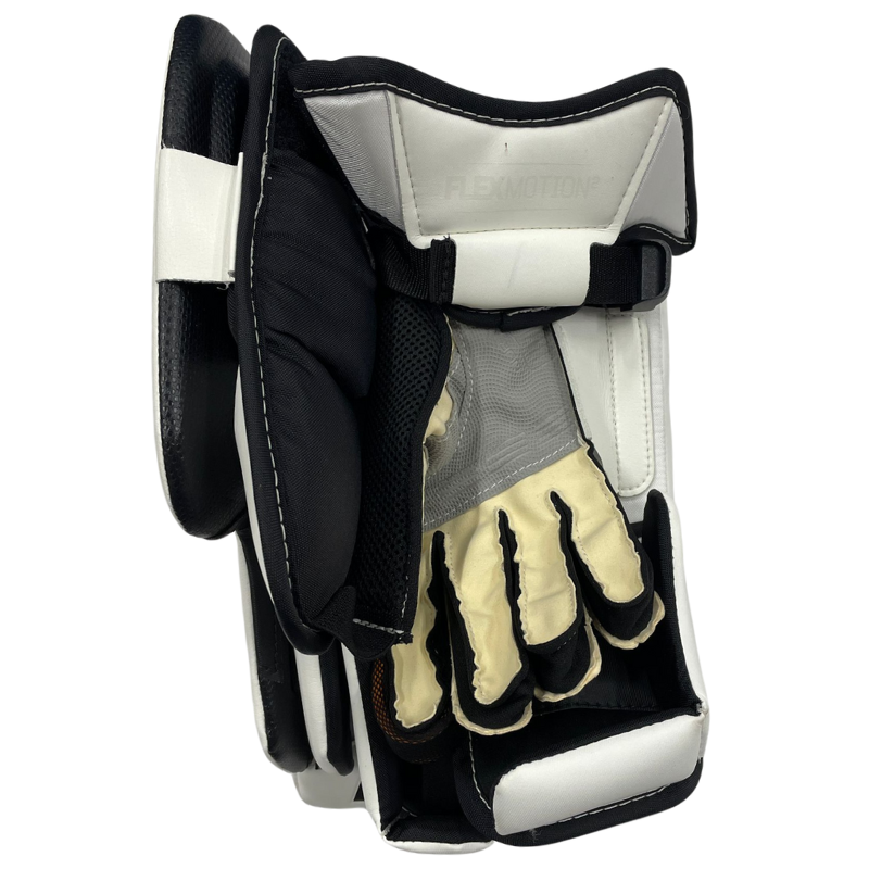 CCM Ice Hockey Goalie Blockers CCM EFLEX 6 Demo (2023) Senior White glove side