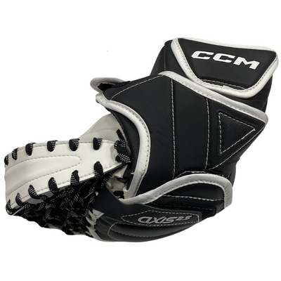 CCM Ice Hockey Goalie Catchers CCM Axis 2.5 Source Exclusive (2022) Junior Chicago back