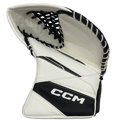 CCM Ice Hockey Goalie Catchers CCM Axis 2.5 Source Exclusive (2022) Junior White/Black palm