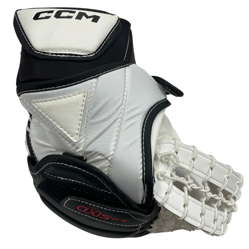 CCM Ice Hockey Goalie Catchers CCM Axis 2.9 (2022) Intermediate White/Black/Red (Chicago) back