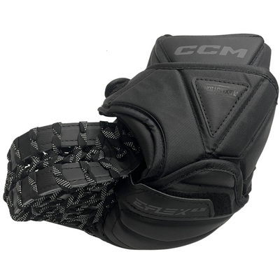 CCM Ice Hockey Goalie Catchers CCM Eflex 6.5 Regular (Source Exclusive) (2023) Junior Black back