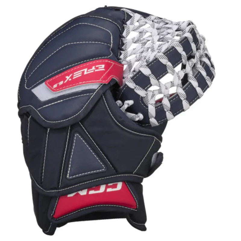 CCM Ice Hockey Goalie Catchers CCM Eflex 6.5 Regular (Source Exclusive) (2023) Junior Chicago back