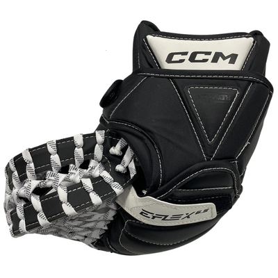 CCM Ice Hockey Goalie Catchers CCM Eflex 6.5 Regular (Source Exclusive) (2023) Junior White/Black back