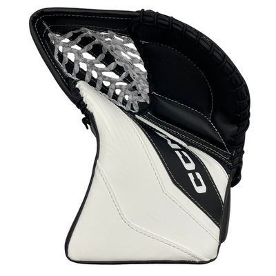 CCM Ice Hockey Goalie Catchers CCM Eflex 6.5 Regular (Source Exclusive) (2023) Junior White/Black palm
