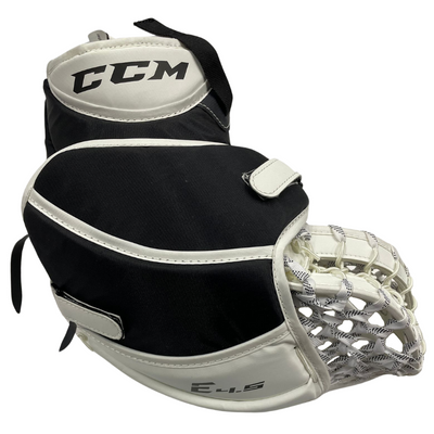 CCM Ice Hockey Goalie Catchers CCM Extreme Flex E4.5 (2019) Senior White/Black back