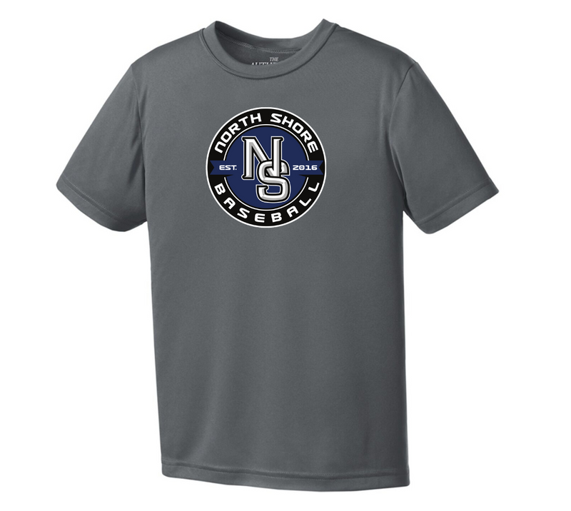 NSBA ATC Performance Polyester Short Sleeve Tee - Large Logo- Youth