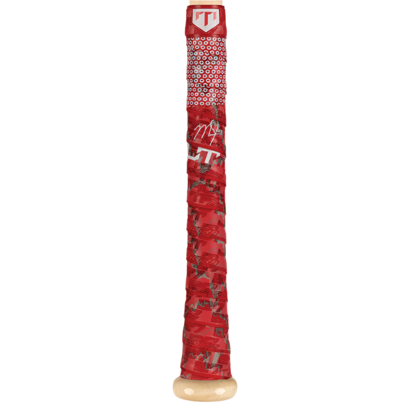 Lizard Skins MLB Wrap 1.1mm Bat Grip - Mike Trout - Ruby