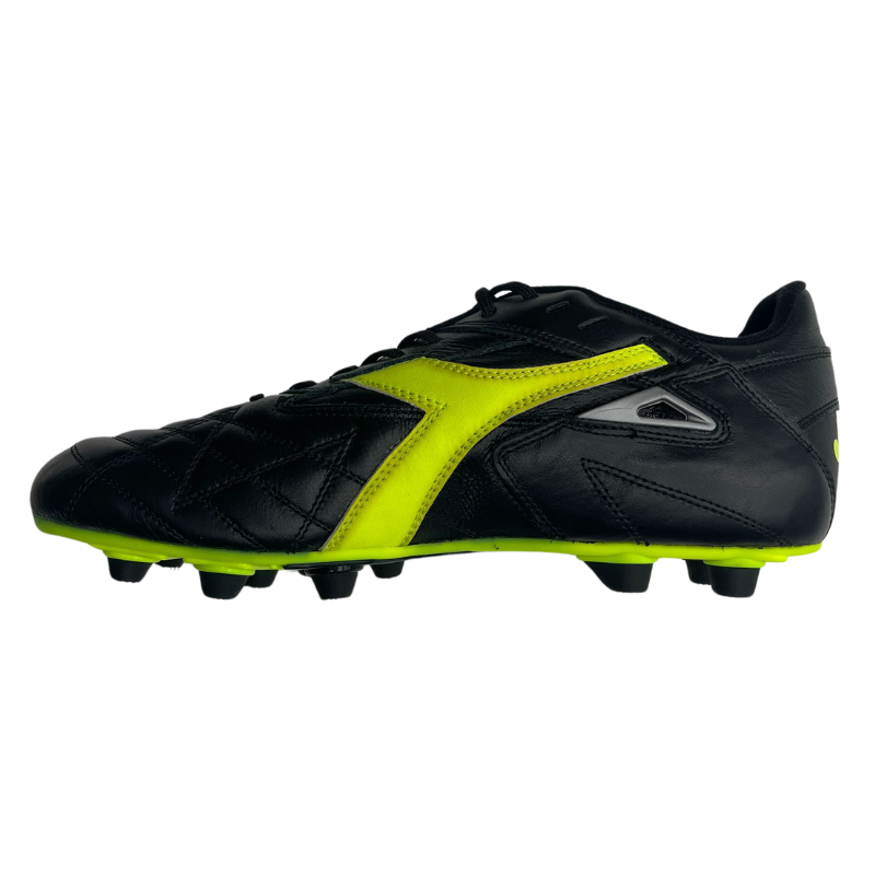 Diadora Soccer shoes Diadora M.Winner Italy LT Soccer Cleats Adult 172363 Black/Neon Yellow