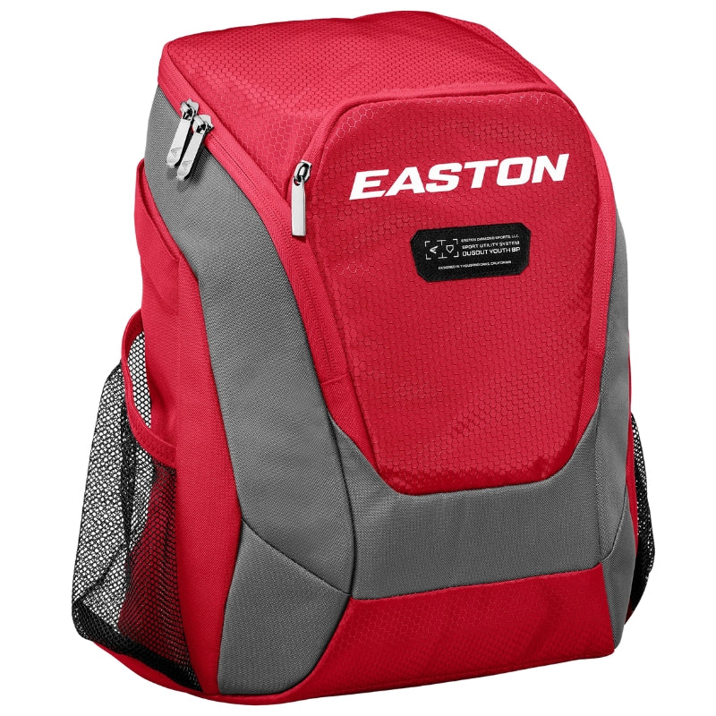 Easton Baseball Bags Easton Dugout Baseball Backpack Youth Red