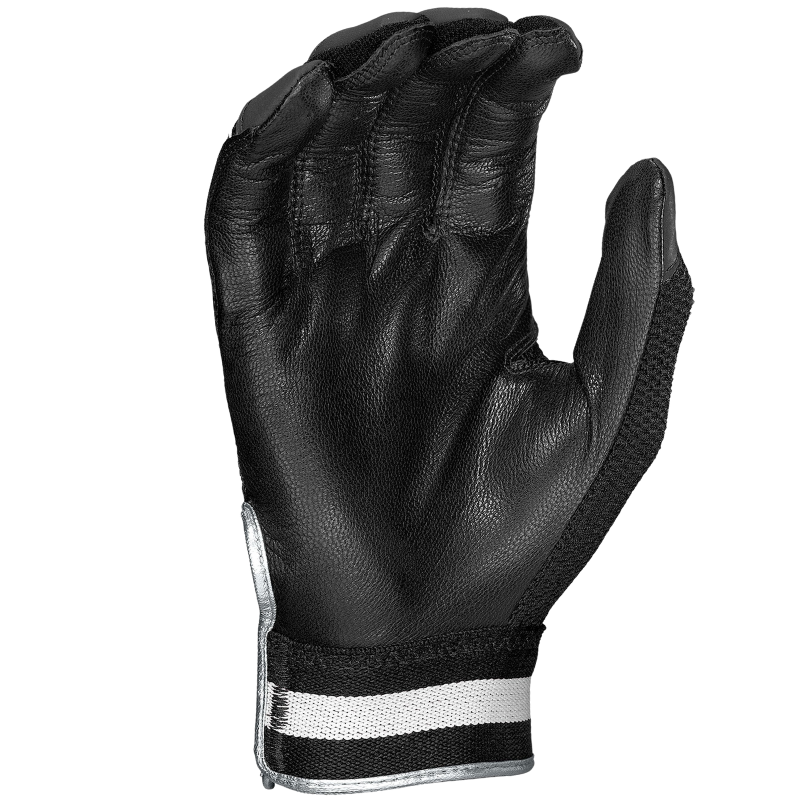 Easton Baseball Batting Gloves Easton Walk Off NX Adult Black front (palm)