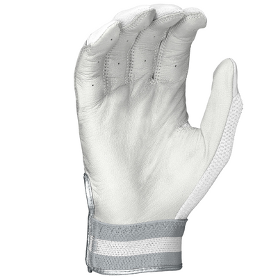 Easton Baseball Batting Gloves Easton Walk Off NX Adult White front (palm)