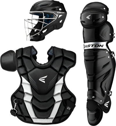 Easton Baseball Protective Gear Easton Gametime Box Catcher Set E0068472 Black