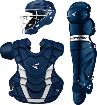 Easton Baseball Protective Gear Easton Gametime Box Catcher Set E0068472 Navy