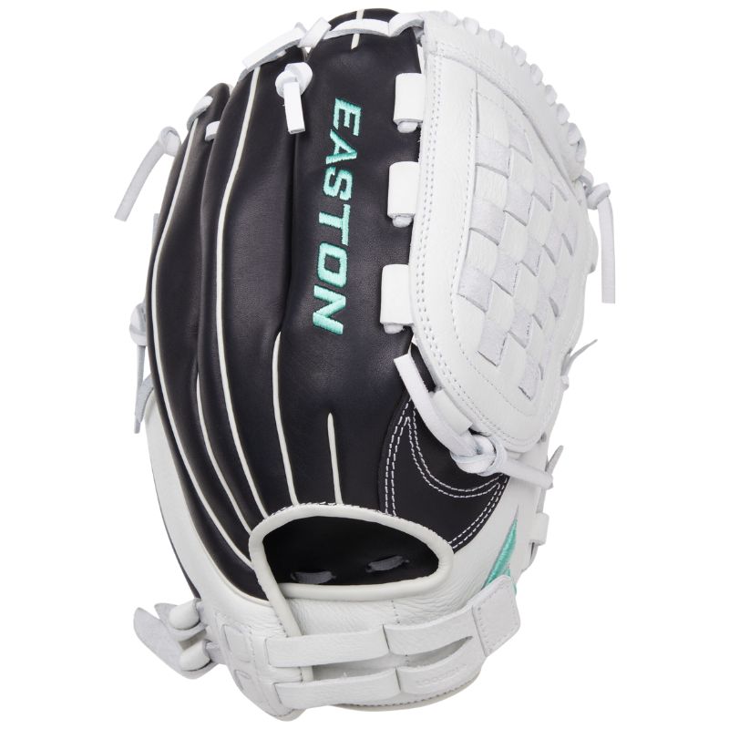 Easton Fastpitch Softball Gloves Easton Fundamental 12.5" (2026) Women's FMFP125B Black/White RHT LHT