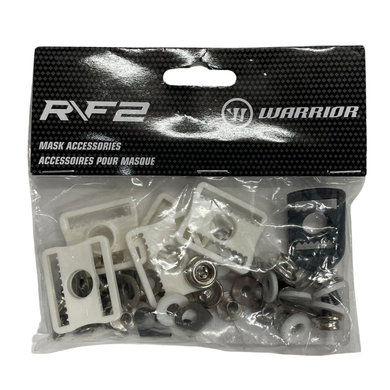 Warrior Ritual F2 Goalie Mask Hardware Kit