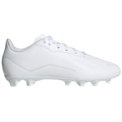 Adidas X Speedportal.4 Flexible Ground Soccer Cleats Junior Cloud White/Cloud White/Core Black side pointing right